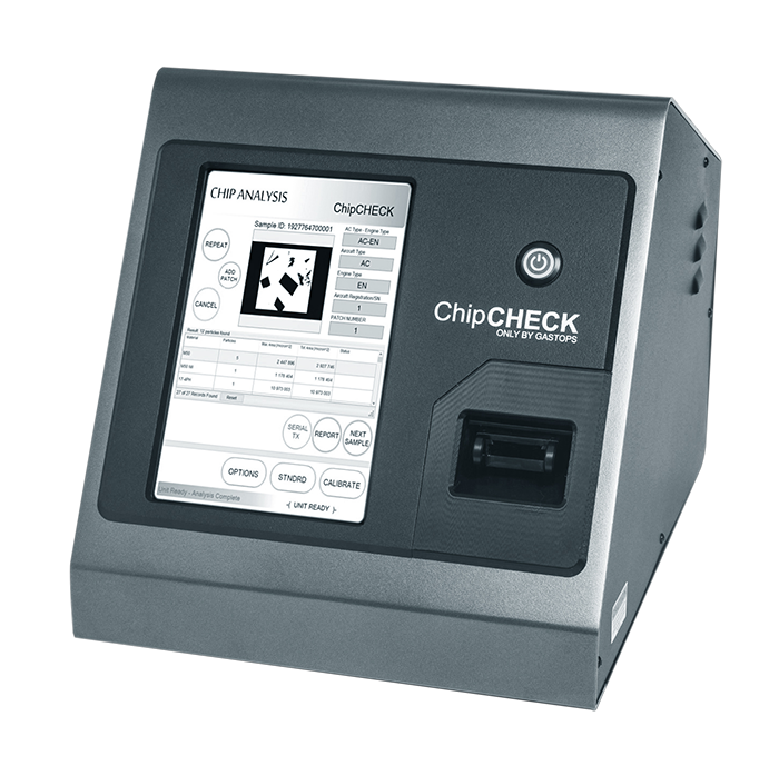 Chipcheck Terminal with Chip Analysis display